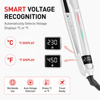 Torlin Laris Manis Celsius atau Fahrenheit Elemen Pemanas MCH Ultra Cepat Catokan Rambut Digital Pintar Gaya Korea Profesional