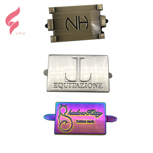 Lihui – Logo métallique personnalisé rapide pour sac à main, accessoires de sac OEM pour marques réputées, <span class=keywords><strong>test</strong></span> SGS réussi - Product Image 3