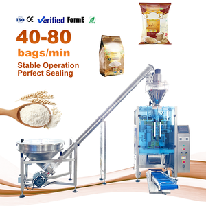 High Output Automatic Vertical Film Weighing Packaging Machine Vertical Wheat <b>Flour</b> Cornstarch Packaging Machine - Product Image 1