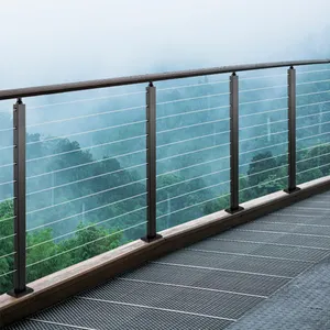 Ringhiere per ponte in acciaio inossidabile ringhiera per cavi in acciaio inossidabile balaustra per balcone esterno