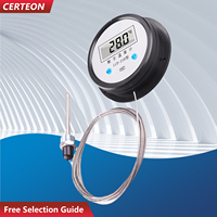 Thermomètre Numérique LCD-210 Sonde Filetée Étanche Eau Huile Laboratoire -50 à 300°C Thermomètre Numérique