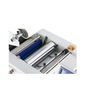 VS-450S 330mm SRA3 A3 Plastifieuse de documents commerciale entièrement automatique hydraulique à alimentation, découpe et empilage automatiques - Product Image 3