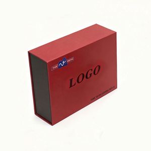 Custom Recycled Cardboard <b>Gift</b> <b>Boxes</b> Foldable Magnetic Closure Stamped Paperboard Eco-Friendly Stylish Packaging Paper Products - Product Image 4