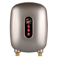 Chauffe-eau électrique instantané personnalisé à prix raisonnable pour la maison, la cuisine et la salle de bain, commande tactile, chauffage en acier inoxydable