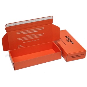 <span class=keywords><strong>Caja</strong></span> de Envío de Lujo Corrugada con Cierre Zip para Ropa Interior, Camisetas y Prendas de Vestir, Ideal para Regalos y Embalaje - Product Image 1