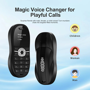 Mini-téléphone portable X18 2G GSM double SIM en veille, Bluetooth, numérotation vocale, lecteur MP3, liste noire, petits téléphones portables de secours - Product Image 4