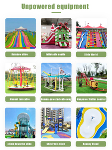 Thiết Kế Mới Vui Vẻ Trượt Thế Giới Cầu Vồng Trượt Công Viên Giải Trí Rides Un-Powered Leo Núi Sân Chơi Rides Cho Bán - Product Image 2