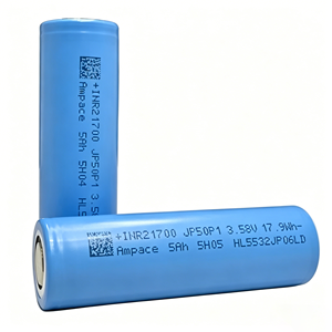 Klasse A INR21700 5000mAh 3,6V Entladung 1000 Zyklen -20 ℃ ~60 ℃   Zylindrische Lithium-Ionen-Zelle für Batteriepack-Montage - Product Image 2