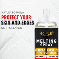 Spray Fixateur Invisible pour Système de Perruque, Résistant à l'Eau et à la Transpiration, Sans Résidu, Séchage Rapide, Tenue Sécurisée