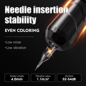 เครื่องสักไร้สาย Ambition 2400mAh มอเตอร์ไร้แกนทรงพลัง ระบบขับเคลื่อนโดยตรง สำหรับศิลปินสักลาย - Product Image 3