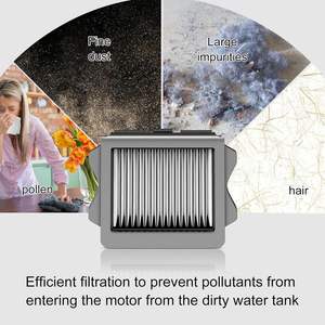 IFloor 3 <span class=keywords><strong>Floor</strong></span> <span class=keywords><strong>ONE</strong></span> <span class=keywords><strong>S3</strong></span> & S5 Pro Prix d'usine Remplacement du filtre d'aspirateur nouveau design Compatible avec l'aspirateur sans fil <span class=keywords><strong>Tineco</strong></span> - Product Image 3