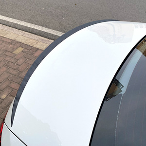 สปอยเลอร์หลังรถยนต์เมอร์เซเดส-เบนซ์ สีดำเปียโน คาร์บอนไฟเบอร์ สีขาวอาร์กติก วัสดุ ABS สำหรับรถยนต์ C-Class W206 C200 C260 C300 C43 C63 AMG - Product Image 3