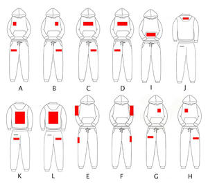 ชุดวอร์มผ้าฝ้ายหนานุ่มพิมพ์โลโก้ QZFSO แบบกำหนดเอง เป็นมิตรกับสิ่งแวดล้อม พร้อมฮู้ด กางเกงขายาว ระบายอากาศได้ดี แจ็คเก็ตสองชิ้น - Product Image 6