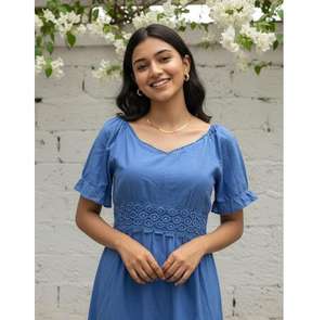 Robe d'été décontractée pour femmes, coupe ample, tissu respirant et confortable, vêtements légers pour temps chaud - Product Image 3