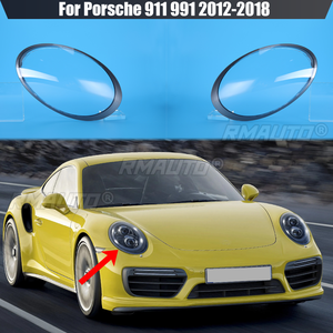 Cubierta Transparente para Faros Delanteros de Porsche 911 991 2012 2013 2014 2015 2016 2017 2018, Carcasa para Faros, Lente para Faros - Product Image 2