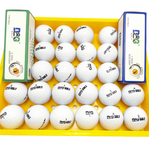 Balles de <span class=keywords><strong>golf</strong></span> Surlyn à 2 couches et 2 couches avec logo personnalisé, contrôle de rotation amélioré, balles usagées au toucher doux, en uréthane/EVA/plastique, vente en gros - Product Image 3
