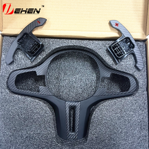 Cubierta de <span class=keywords><strong>Volante</strong></span> de Fibra de Carbono y Alcántara <span class=keywords><strong>para</strong></span> BMW ID6 M5 F90 X3M F97 X4M F98 G30 G32 G11 G12 X3 X4 G01 G02 G08 2017-2021 - Product Image 3