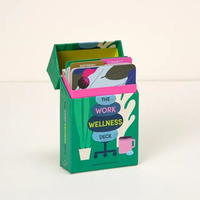 Juego de fiesta colorido Juegos de cartas impresos personalizados con caja personalizada