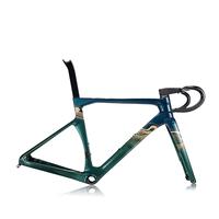 Nouveau vélo de route/gravel 700C avec cadre entièrement en fibre de carbone, axe traversant et composants métalliques durables