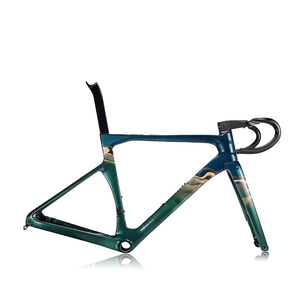 Nueva <span class=keywords><strong>Bicicleta</strong></span> <span class=keywords><strong>de</strong></span> Carretera y Gravel 700C con Cuadro <span class=keywords><strong>de</strong></span> Fibra <span class=keywords><strong>de</strong></span> Carbono Completo, Eje Pasante y <span class=keywords><strong>Componentes</strong></span> Metálicos Duraderos - Product Image 5