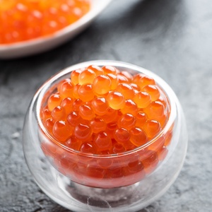 Œufs de <span class=keywords><strong>saumon</strong></span> assaisonnés authentiques Oeufs de <span class=keywords><strong>saumon</strong></span> Ikura Caviar rouge pour garniture de sushi - Product Image 3
