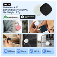 Vente flash : Balise intelligente étanche pour mini-localisateur intelligent, suivi de bagages, anti-perte, alarmes personnelles, télécommande, clé