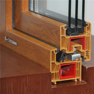 Extrusion 80 Series <strong>Plastic</strong> 60 Customized Upvc <strong>Window</strong> Frame China Wholesale Upvc Profile/<strong>plastic</strong> Chile Pvc Profile - Product Image 3