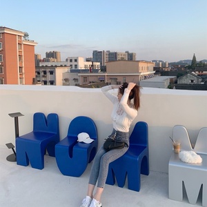 ที่นั่งริมสระน้ำต้นไม้ไฟเบอร์กลาสกลางแจ้งสินค้าออกใหม่ประติมากรรมม้านั่งว่างห้างสรรพสินค้าสั่งทำพิเศษเก้าอี้สำหรับพักผ่อนในสวน - Product Image 4