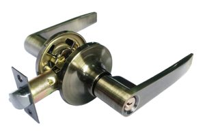 Bán Hot Zinc Alloy LEVER Door Lock với SS Rosette xử lý phong cách phẳng hình ống leversets Chất lượng cao cấp cho dễ dàng cài đặt - Product Image 2