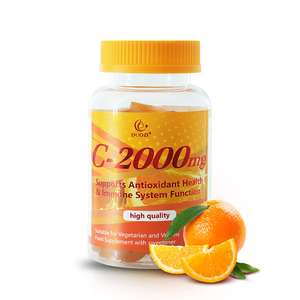 กัมมี่สำหรับการป้องกัน <span class=keywords><strong>MEGA</strong></span> C-2000มก. <span class=keywords><strong>วิตามิน</strong></span><span class=keywords><strong>ซี</strong></span>สำหรับเพิ่มสารต้านอนุมูลอิสระและการสนับสนุนภูมิคุ้มกันรสผลไม้ธรรมชาติมังสวิรัติ - Product Image 1