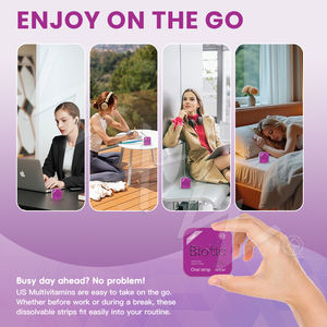 Producto de belleza hecho a medida, tira oral para disolver, suplemento biótico, Soporte de Energía para la salud, tira oral para disolver - Product Image 5