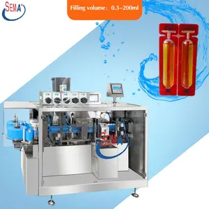 New Liquid Plastic Ampoule Forming Filling And Sealing Machine