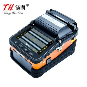 Mesin Las Sambung Fishingtical Fusion Splicer AI 6C Peralatan Serat Optik Lipat Luar Ruangan FTTH Proskit Stripper 7 Detik