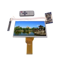 Kit d'affichage LCD TFT industriel de 7 pouces avec écran tactile capacitif en option et carte HD-MI pour projet OEM