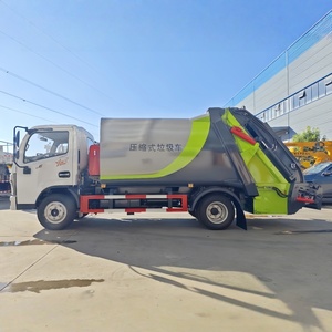 รถบรรทุกอัดขยะไฮดรอลิก 4x2 8 คิวบิกเมตร ขายดี - Product Image 4