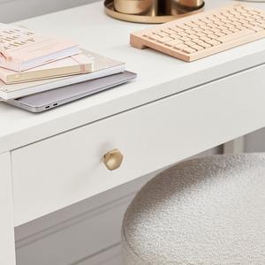 <span class=keywords><strong>Escritorio</strong></span> de Madera Blanco con Estantería, Super Set para Estudio y Computadora, MOQ 100, Directo de Fábrica - Product Image 4