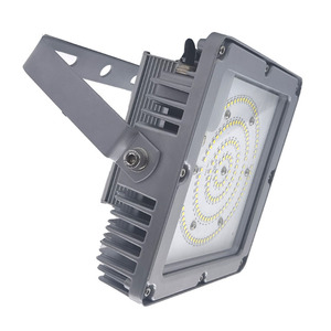 NFC9192 50W Projecteur LED de plateforme, boîtier tout aluminium, alimentation intégrée, rectangulaire, blanc pur, 70 puces LED, usage industriel - Product Image 2