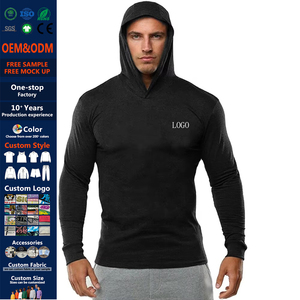 JL0928A all'ingrosso da <span class=keywords><strong>uomo</strong></span> tinta unita in bianco <span class=keywords><strong>con</strong></span> <span class=keywords><strong>cappuccio</strong></span> sottile Bodybuilding sport Fitness <span class=keywords><strong>manica</strong></span> <span class=keywords><strong>lunga</strong></span> felpa magliette <span class=keywords><strong>con</strong></span> <span class=keywords><strong>cappuccio</strong></span> - Product Image 1