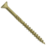 Vis à tête carrée extérieure 304 316 50mm en acier inoxydable T25 76 mm 3 "bois extérieur revêtu tête ronde Torx T17 vis de pont
