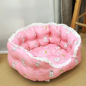 Cute Pet supplies Soft Cat House for Deep Sleep Four-season <b>Bed</b> and Dog Mat - Product Image 1