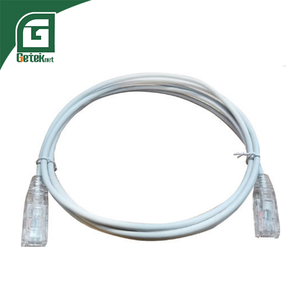 Geteknet UTP Cordon de raccordement Belden mural blanc plat Cat8 Lan réseau Cat7 Lszh Câble Ethernet <span class=keywords><strong>RJ45</strong></span> CAT6a CAT8 0.<span class=keywords><strong>3m</strong></span> 0.5m <span class=keywords><strong>3m</strong></span> - Product Image 4