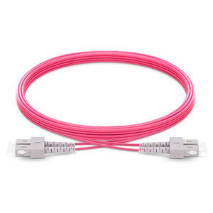 Jarretières Optiques Duplex SC Om4 Multimode SC-SC 50/125 OM4 Duplex Fibre Optique Patch Cord Jumper Fibre Flylead - Product Image 1
