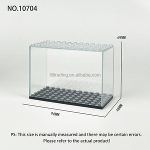 <span class=keywords><strong>Action</strong></span> empilable <span class=keywords><strong>Lego</strong></span> <span class=keywords><strong>Mini</strong></span> Figure présentoir armoire avec couvercle transparent (boîte unique) étagères de présentation <span class=keywords><strong>Lego</strong></span> 10704 - Product Image 6