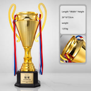 Vente chaude Sports cricket Award football Trophées personnalisables football tennis plaques en basket trophée en métal - Product Image 2