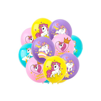 Articles de fête sur le thème des dessins animés bleus, kit de décorations pour fête d'anniversaire d'enfants, décorations d'anniversaire pour enfants