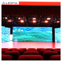 Écran LED 3.9mm location église publicité intérieure Led vidéo panneau mural armoire P3.91 église affichage modulaire LED événement