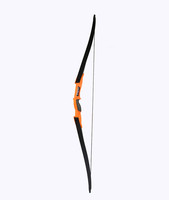 ZS-F117L abattre Long Arc tir à l'arc jeux de sport Et jeunes tir 25-28lbs Haute résistance en nylon riser Ambidextre Arc