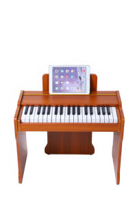 Nouveau style Brown 37 touches Piano en bois Design cadeau pour enfants mignon piano jouet <span class=keywords><strong>orgue</strong></span> électronique - Product Image 3