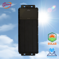 Rastreador solar GPS 4G Localizador GPS en línea en tiempo real Dispositivo de seguimiento GPS con Api para vehículo Barco de pesca Logística Barco de contenedores