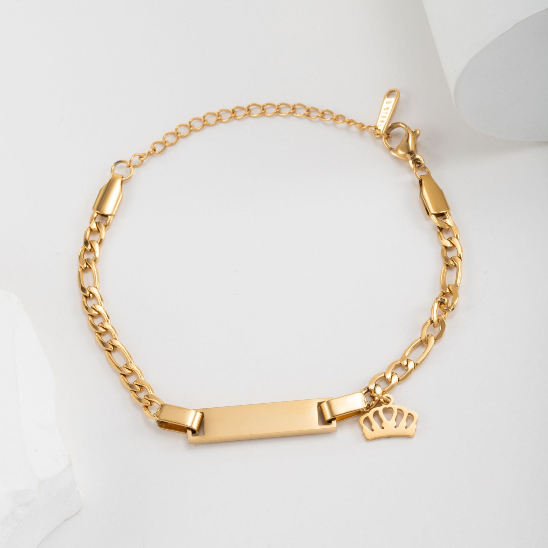 Gold-with Crown charm